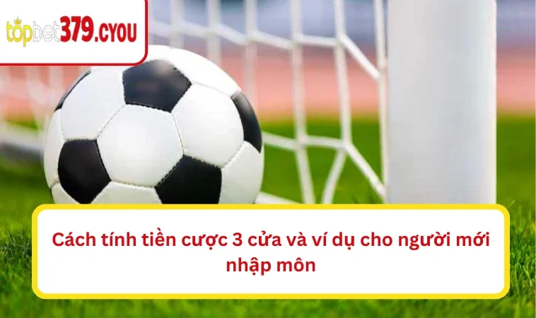 Cách tính tiền cược 3 cửa và ví dụ cho người mới nhập môn