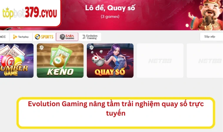 Evolution Gaming nâng tầm trải nghiệm quay số trực tuyến